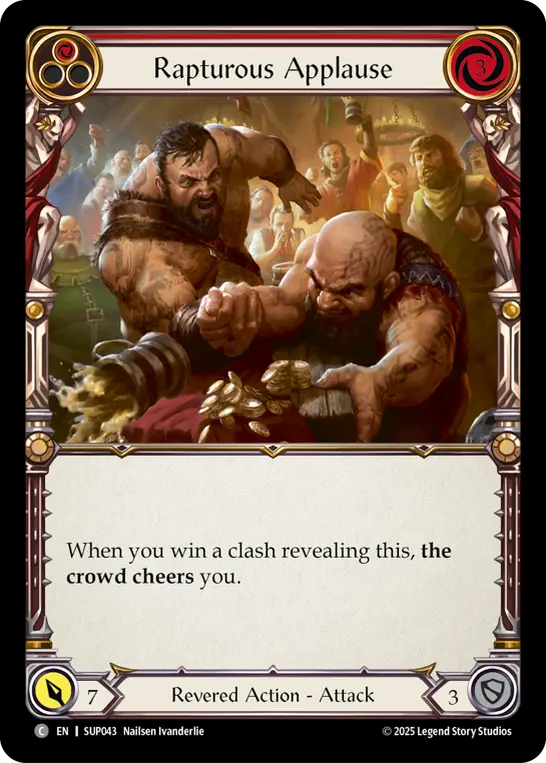Rapturous Applause — Rainbow Foil