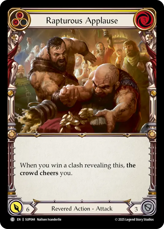 Rapturous Applause — Rainbow Foil