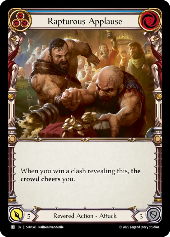 Rapturous Applause — Rainbow Foil
