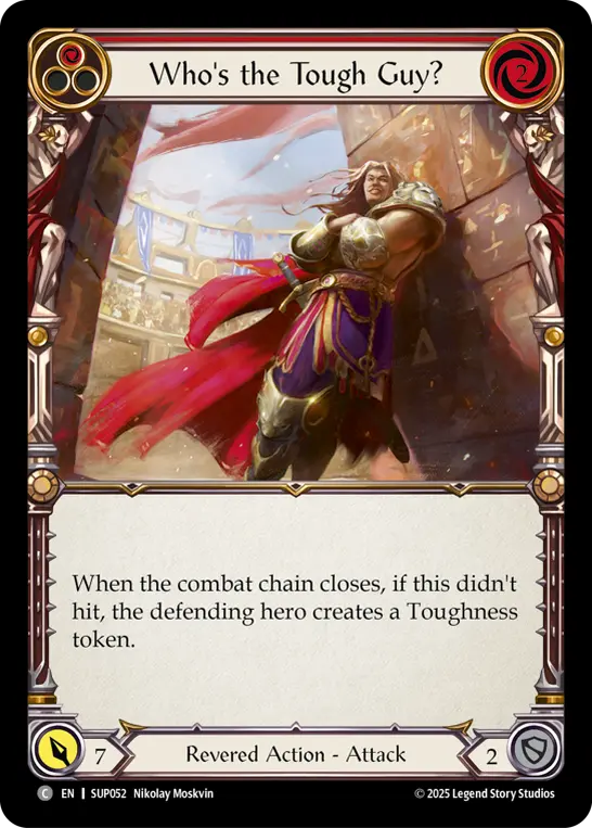 Who's the Tough Guy? — Rainbow Foil