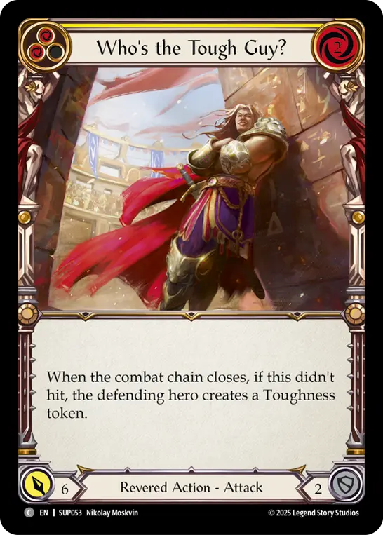 Who's the Tough Guy? — Rainbow Foil