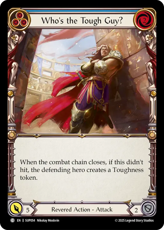 Who's the Tough Guy? — Rainbow Foil