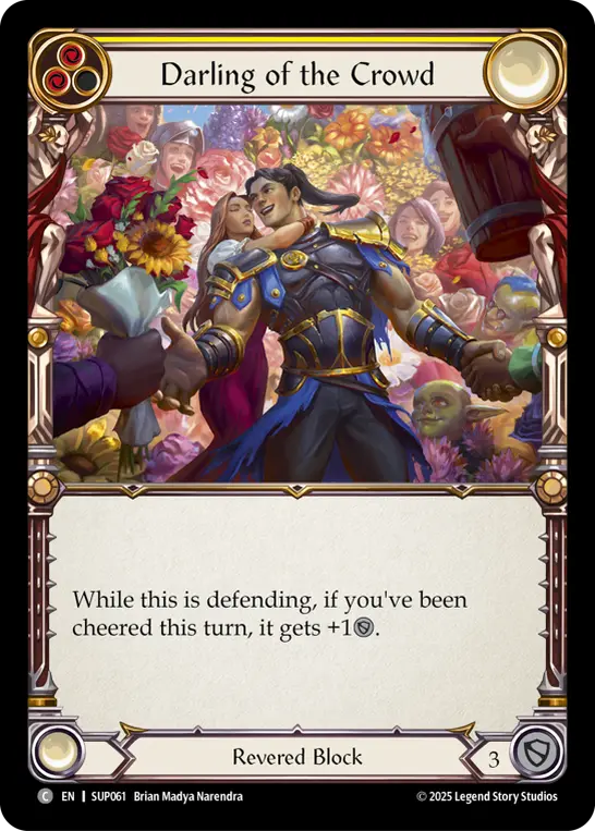 Darling of the Crowd — Rainbow Foil