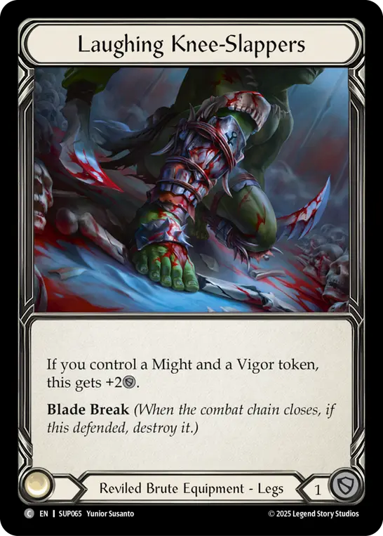 Laughing Knee-Slappers — Cold Foil