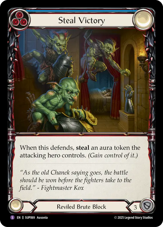 Steal Victory — Rainbow Foil