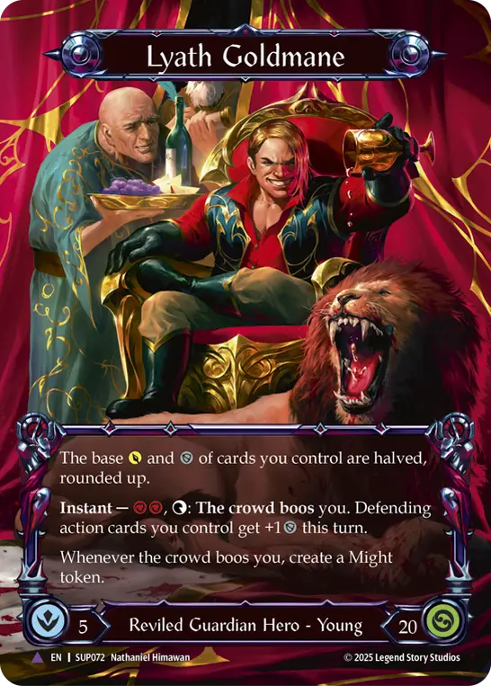 Lyath Goldmane — Extended Art — Cold Foil