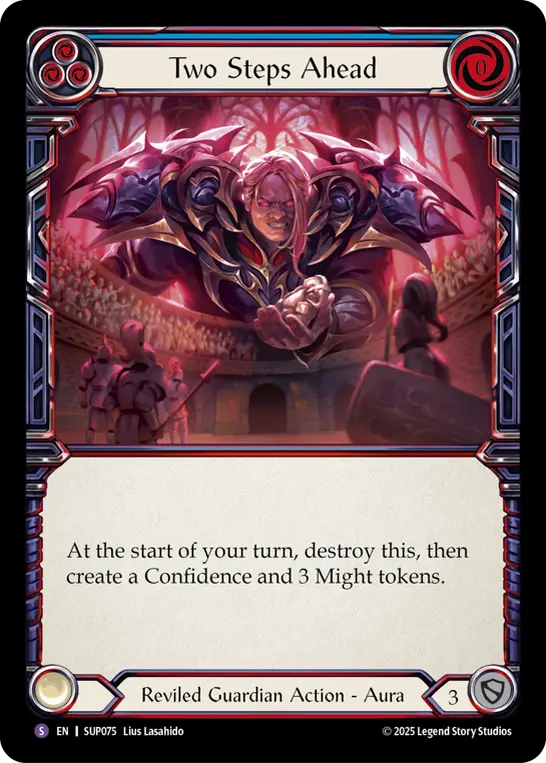 Two Steps Ahead — Rainbow Foil