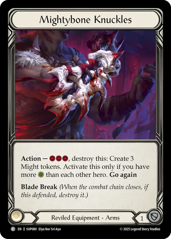 Mightybone Knuckles — Cold Foil