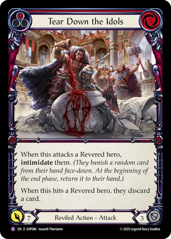 Tear Down the Idols — Rainbow Foil