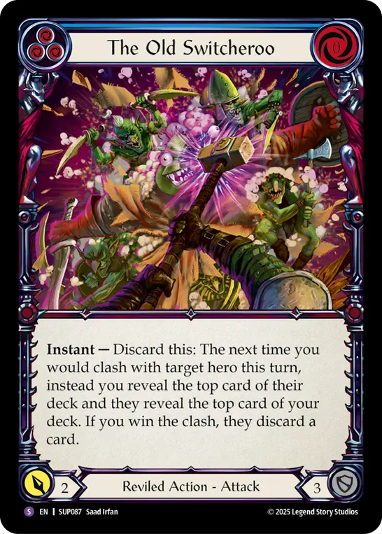 The Old Switcheroo — Rainbow Foil