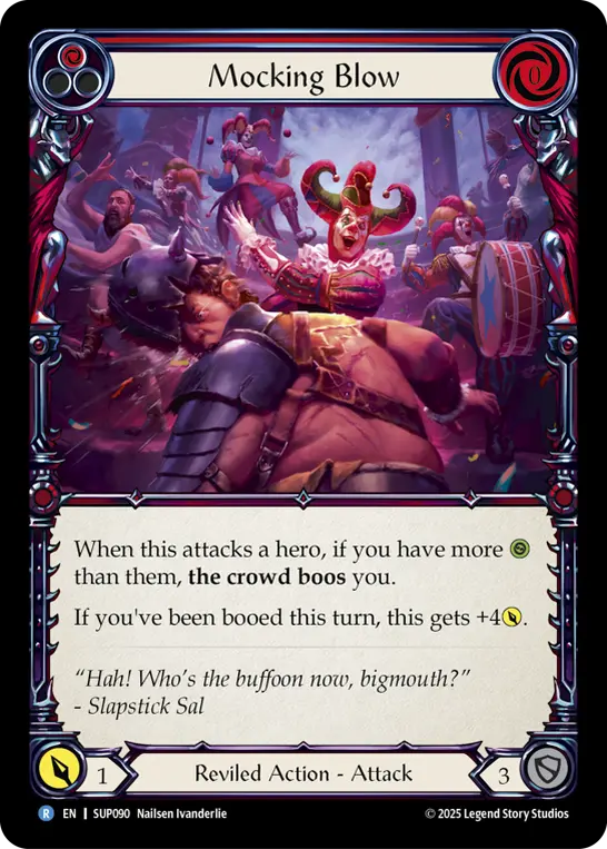 Mocking Blow — Rainbow Foil