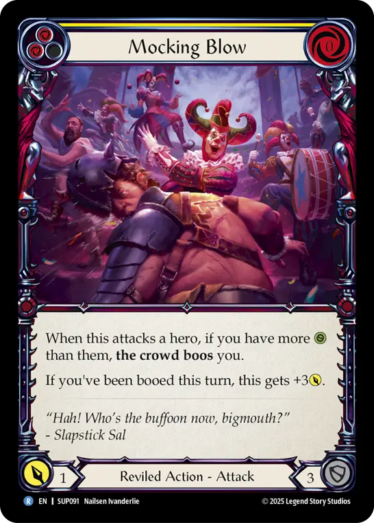 Mocking Blow — Rainbow Foil