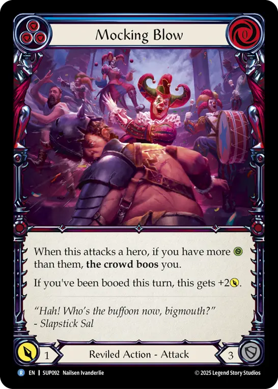 Mocking Blow — Rainbow Foil