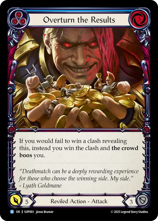 Overturn the Results — Rainbow Foil