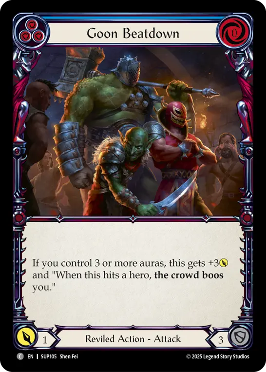 Goon Beatdown — Rainbow Foil