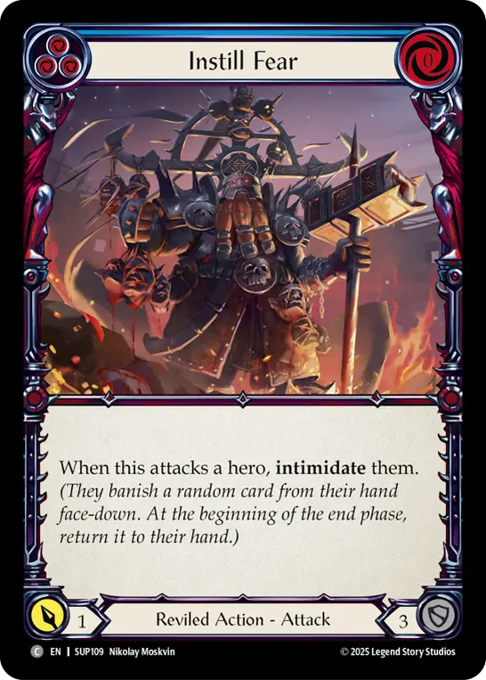 Instill Fear — Rainbow Foil