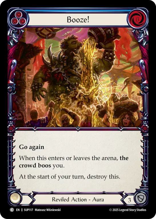Booze! — Rainbow Foil