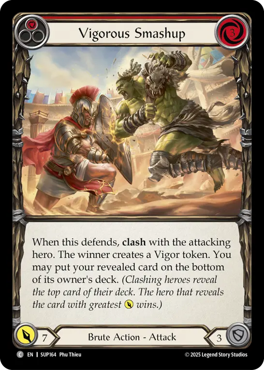 Vigorous Smashup — Rainbow Foil