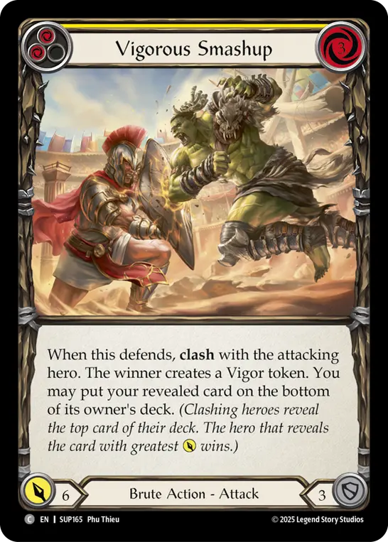 Vigorous Smashup — Rainbow Foil