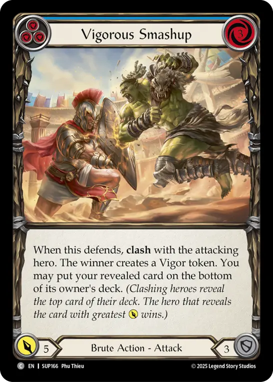 Vigorous Smashup — Rainbow Foil