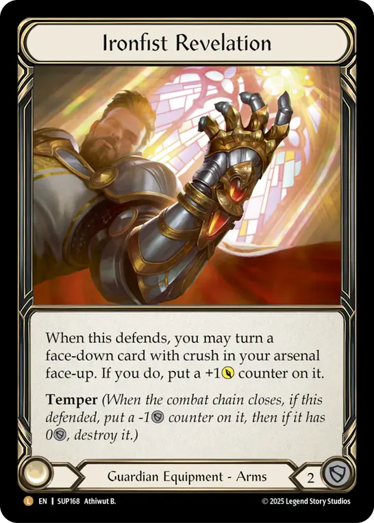Ironfist Revelation — Rainbow Foil