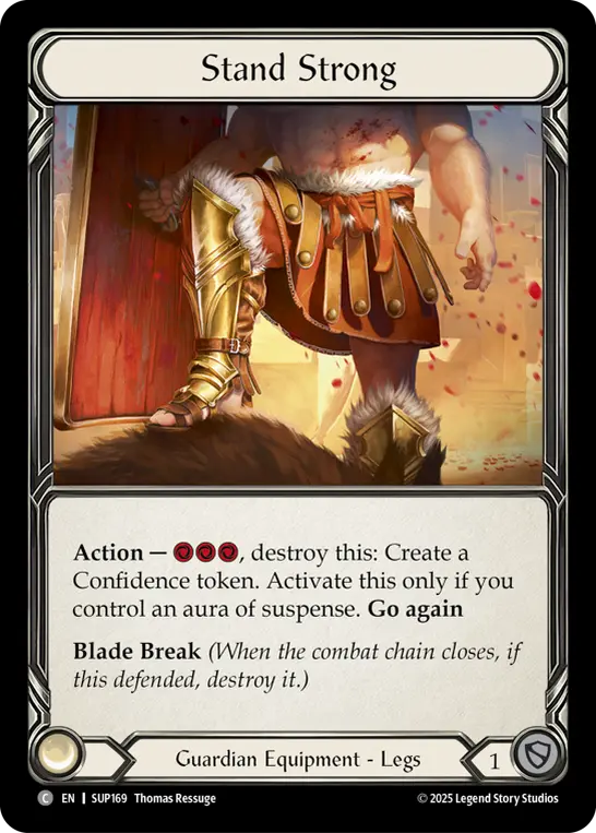 Stand Strong — Cold Foil