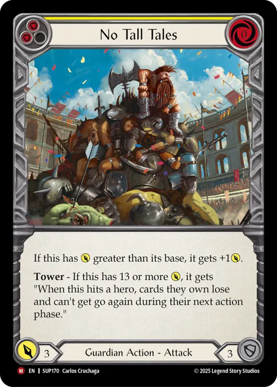No Tall Tales — Rainbow Foil