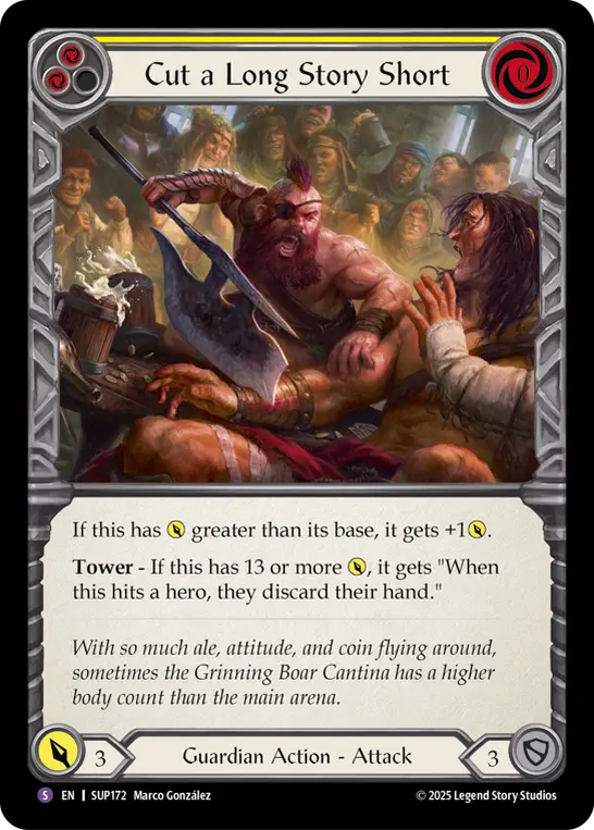 Cut a Long Story Short — Rainbow Foil