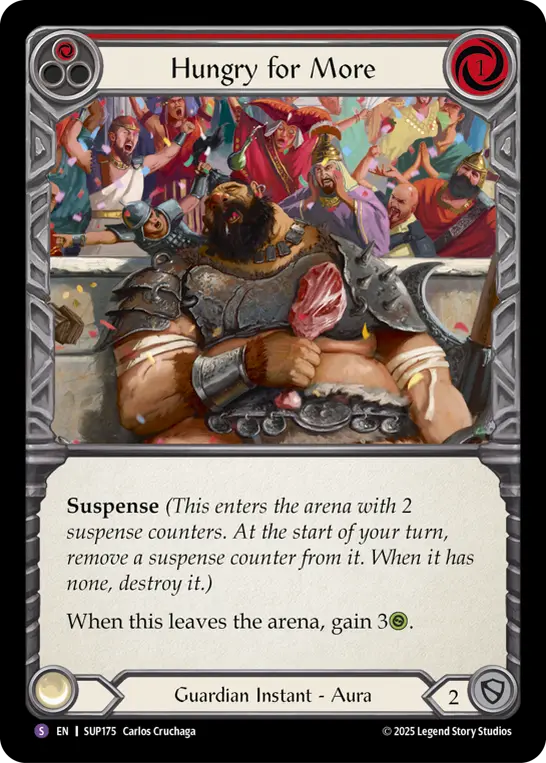 Hungry for More — Rainbow Foil