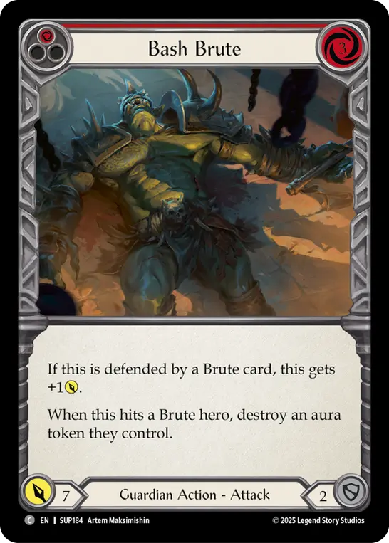 Bash Brute — Rainbow Foil