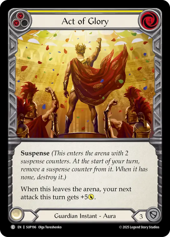 Act of Glory — Rainbow Foil