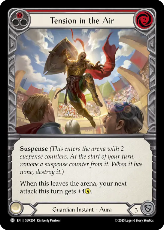 Tension in the Air — Rainbow Foil