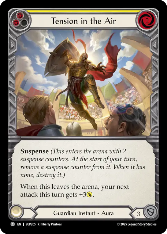 Tension in the Air — Rainbow Foil
