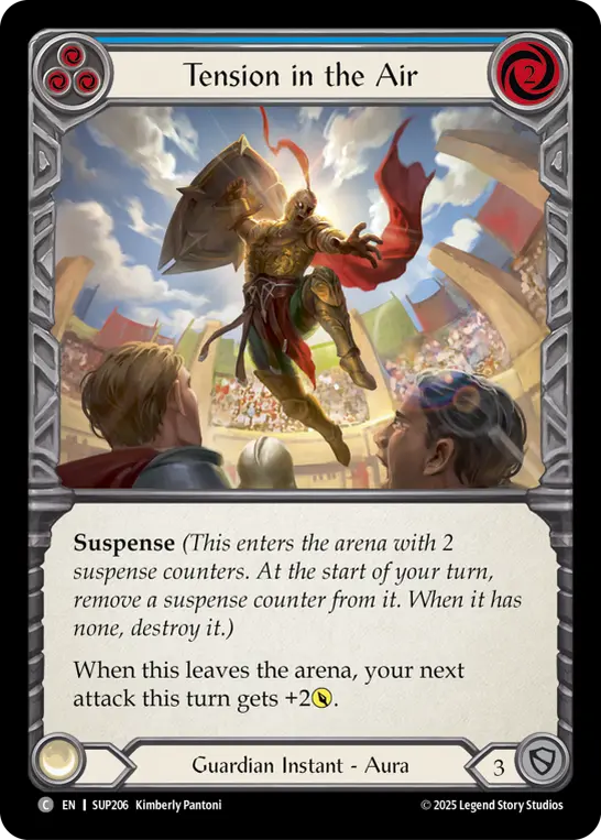 Tension in the Air — Rainbow Foil
