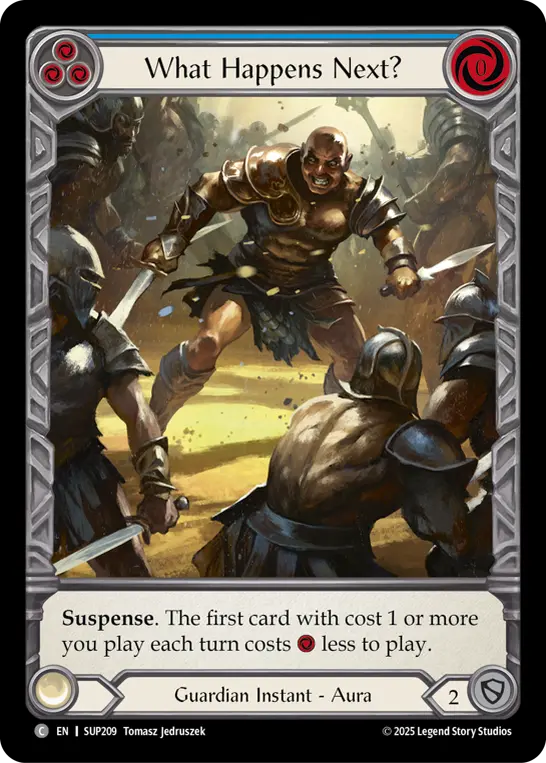 What Happens Next? — Cold Foil