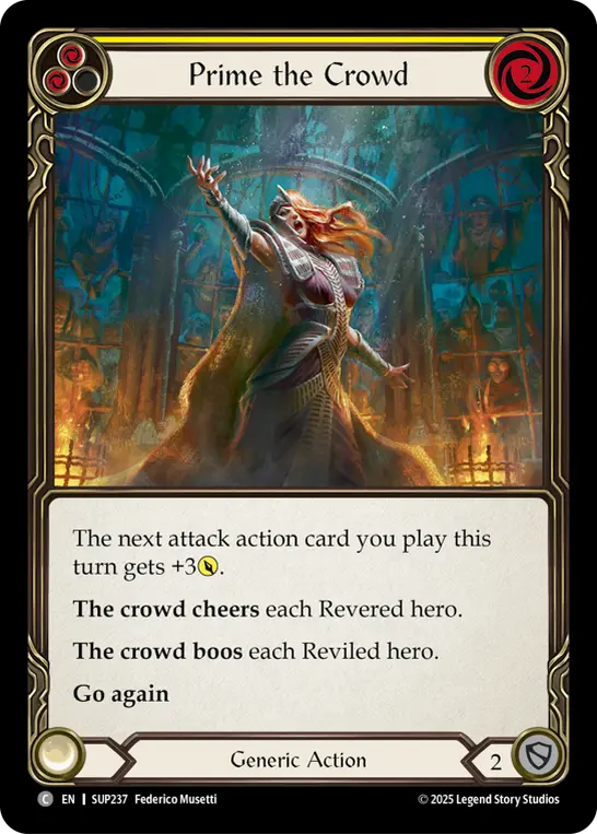 Prime the Crowd — Rainbow Foil