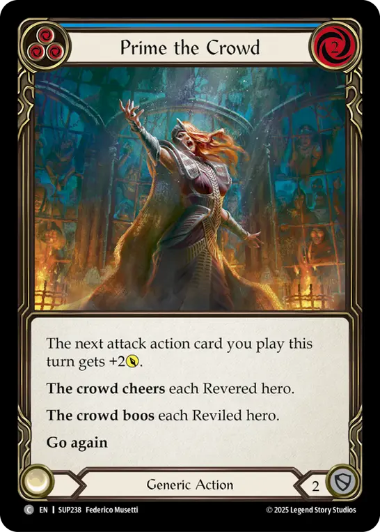 Prime the Crowd — Rainbow Foil