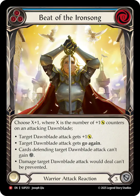 Beat of the Ironsong — Rainbow Foil