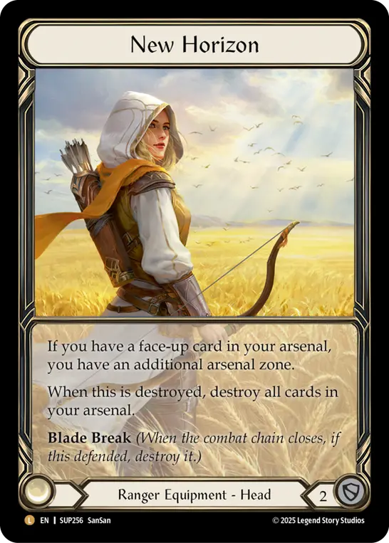 New Horizon — Extended Art — Rainbow Foil