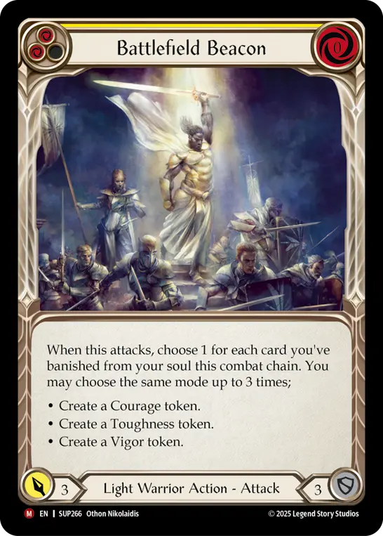 Battlefield Beacon — Rainbow Foil