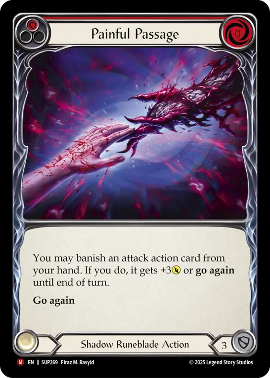 Painful Passage — Rainbow Foil