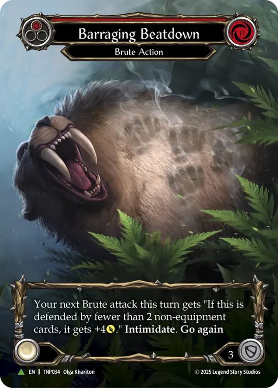Barraging Beatdown