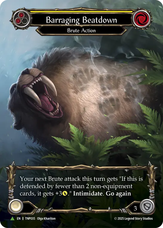Barraging Beatdown