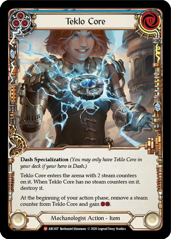 Teklo Core — Arcane Rising - Unlimited — Rainbow Foil