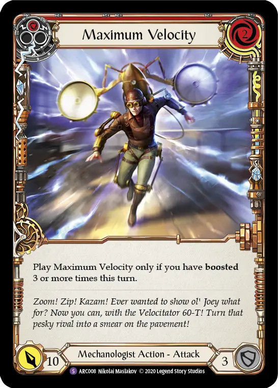 Maximum Velocity — Arcane Rising - Unlimited
