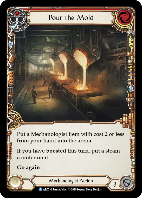 Pour the Mold — Arcane Rising - Unlimited — Rainbow Foil