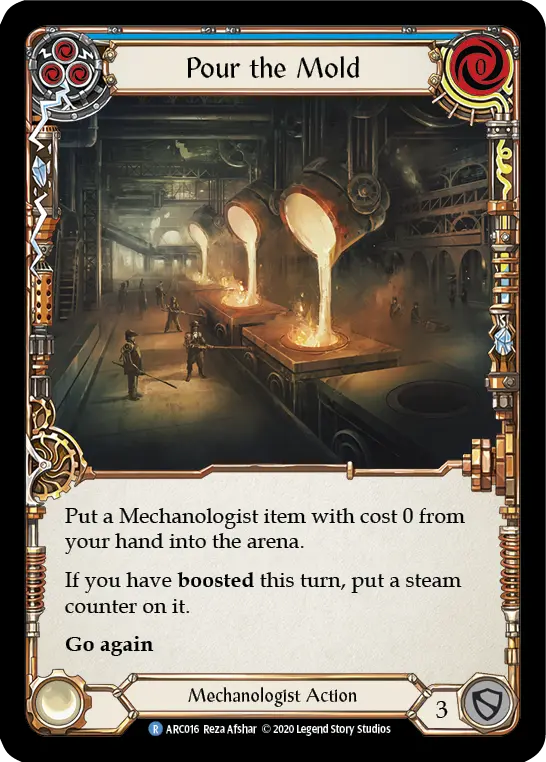 Pour the Mold — Arcane Rising - Unlimited — Rainbow Foil