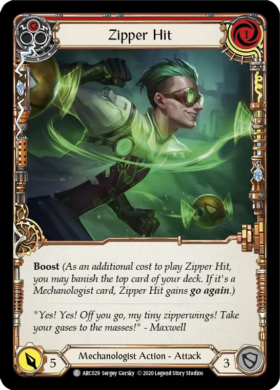Zipper Hit — Arcane Rising - Unlimited