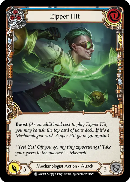 Zipper Hit — Arcane Rising - Unlimited