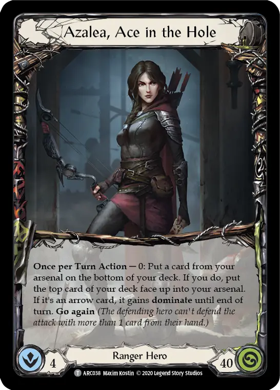 Azalea, Ace in the Hole — Arcane Rising - Unlimited — Extended Art